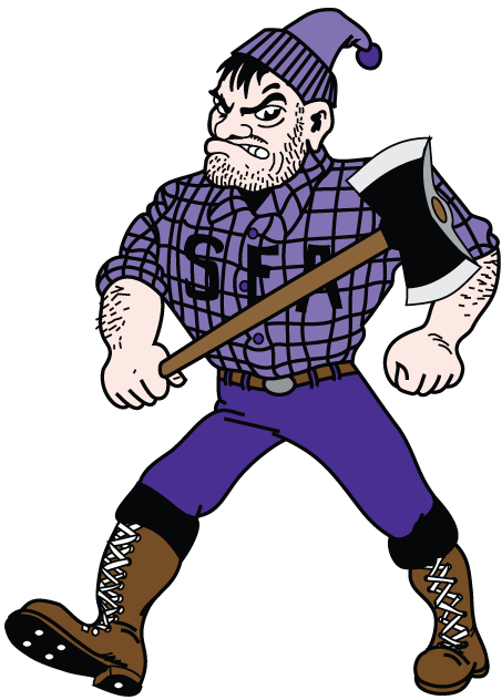 Stephen F. Austin Lumberjacks 2002-Pres Mascot Logo t shirts DIY iron ons